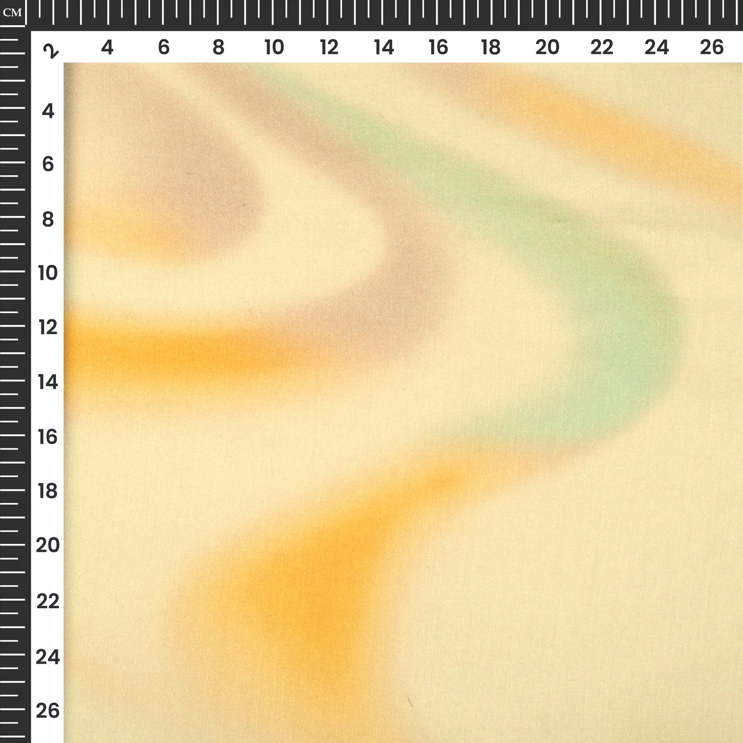 Delightful Abstract Digital Print Poly Glazed Cotton Fabric