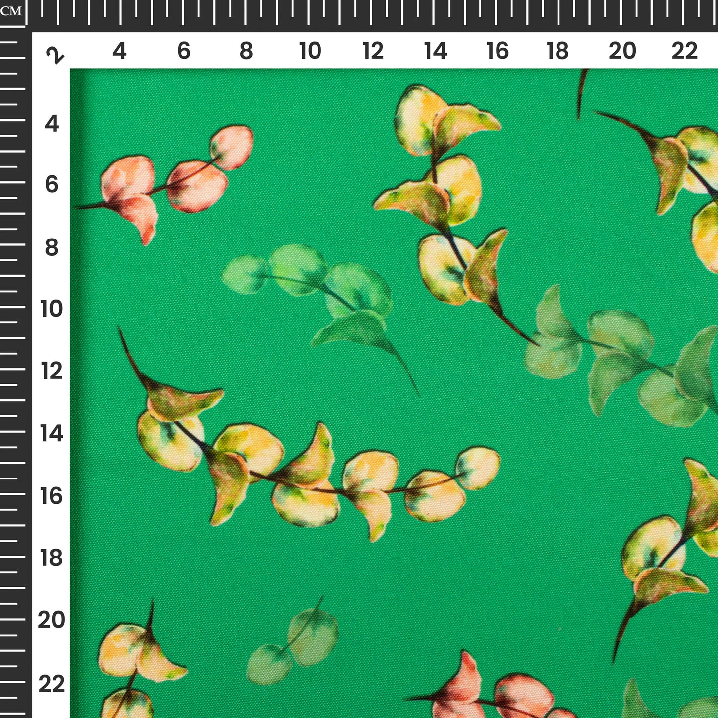 Classic Floral Digital Print Rayon Fabric