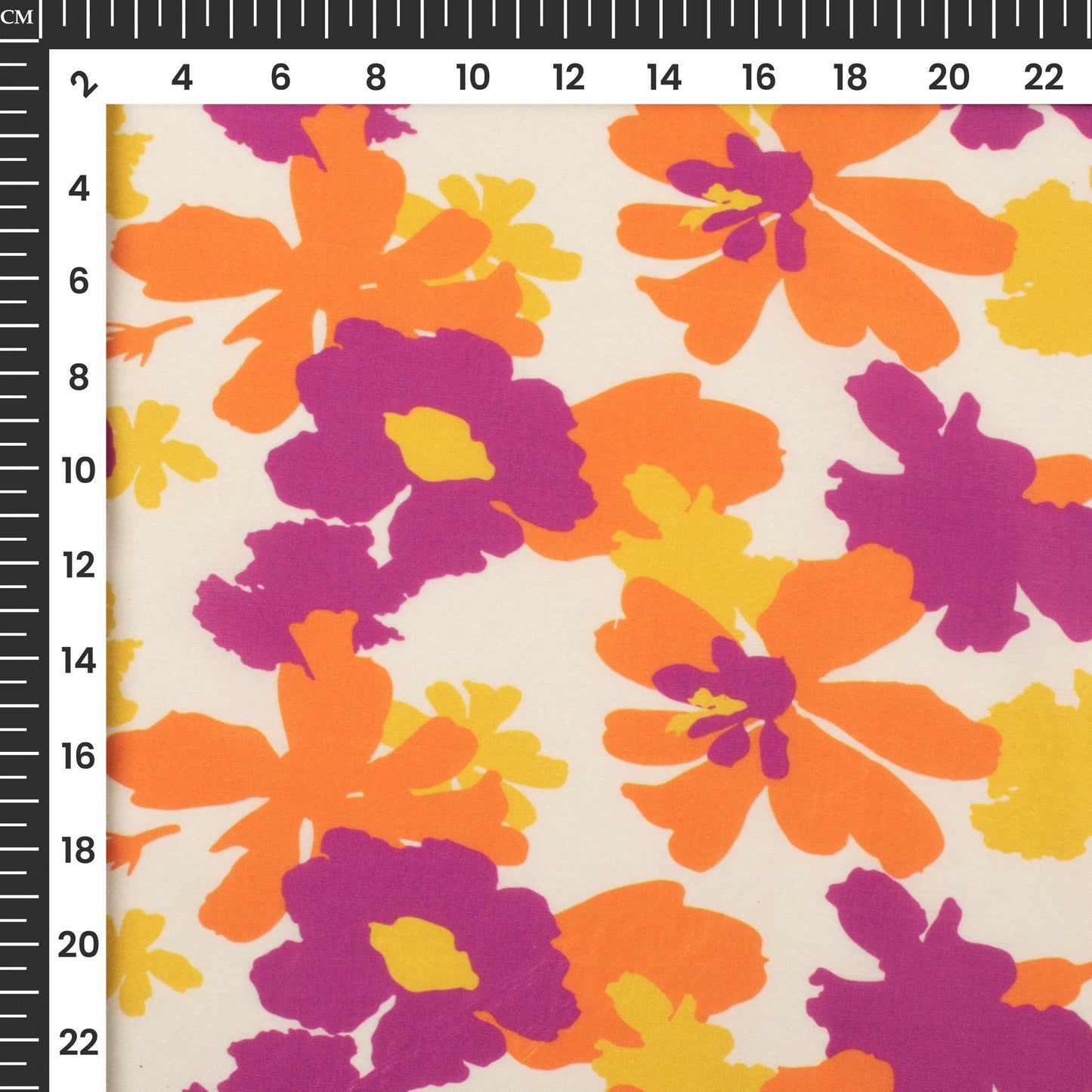 Gorgeous Floral Digital Print Muslin Fabric