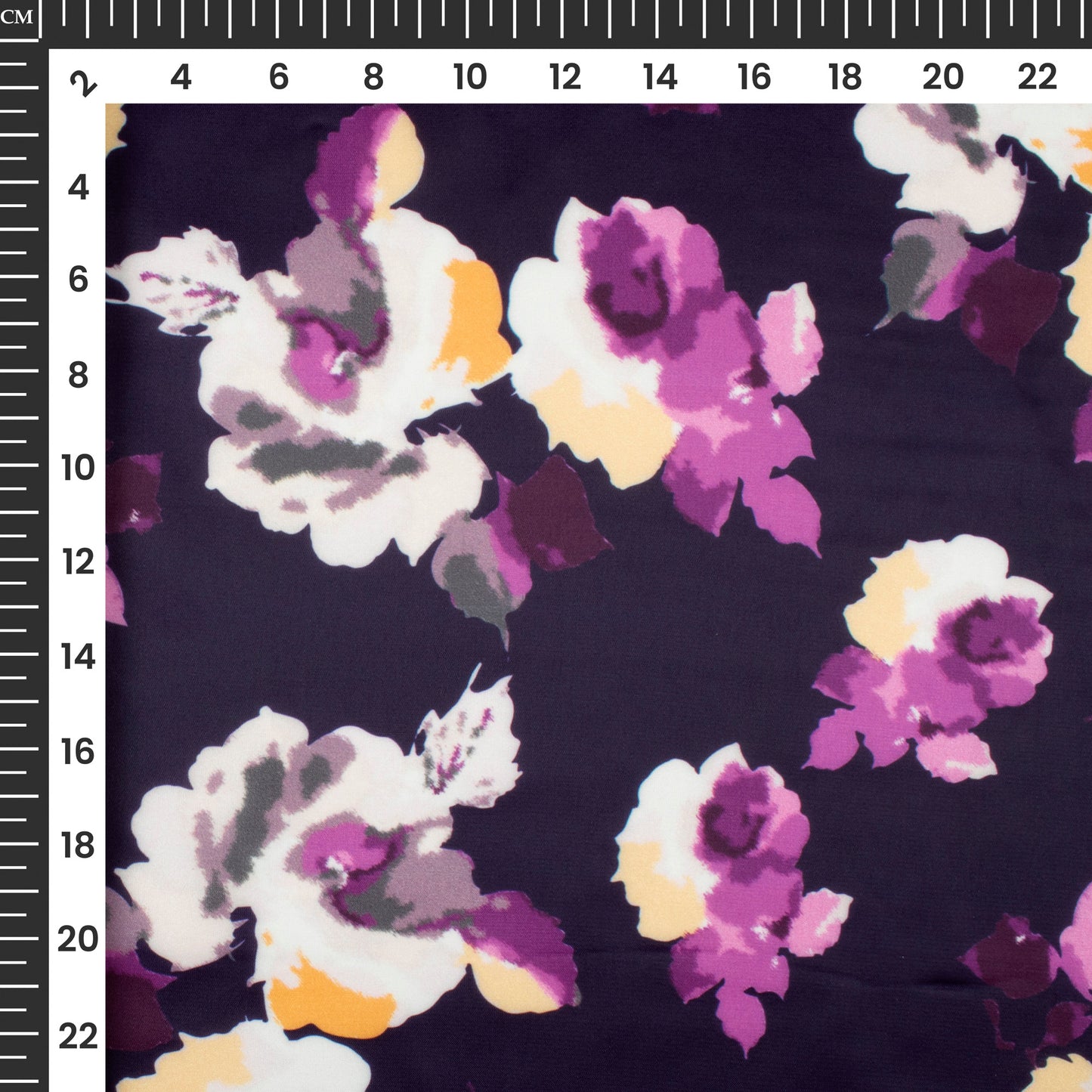 Bestselling Floral Digital Print Organza Satin Fabric