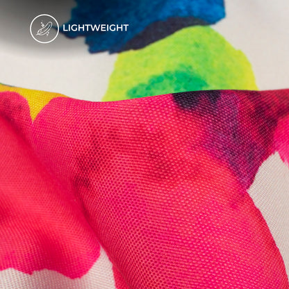 Tye And Dye Digital Print Rayon Fabric