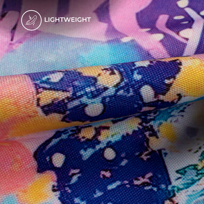 Bestselling Abstract Digital Print Rayon Fabric