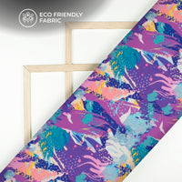 Bestselling Abstract Digital Print Rayon Fabric