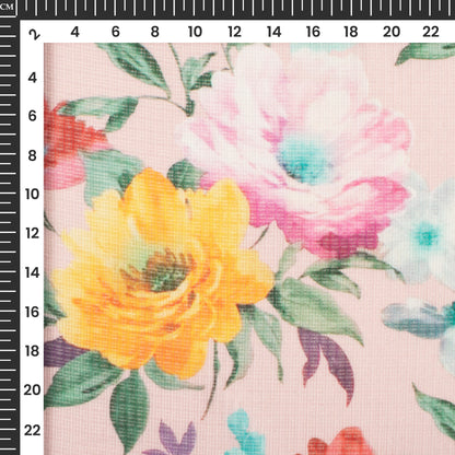 Exclusive Edition Digital Print Kota Doria Fabric