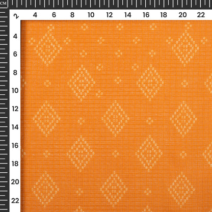 Exclusive Ombre Bandhni Duo Digital Print Kota Doria Fabric