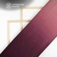 Dark Purple Ombre Digital Print Georgette Pleated Fabric
