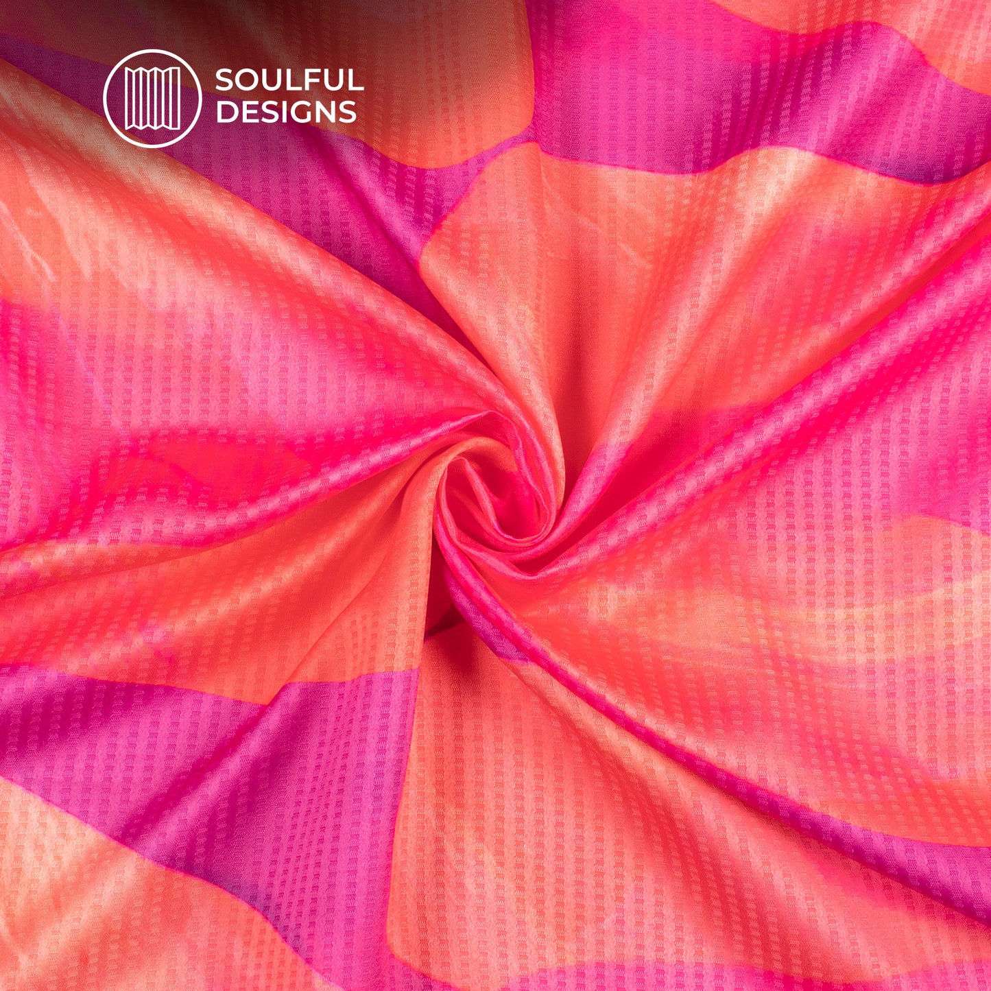 beautiful pink And Purple Quirky Pattern Digital Print Sherwani Fabric