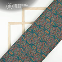 Ethnic Digital Print Crepe Silk Fabric