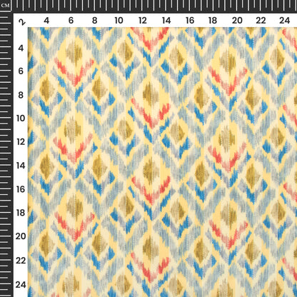 Patolaa Digital Print Georgette Satin Fabric