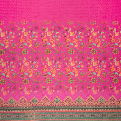 Exclusive Daman Floral Digital Print Cotton Cambric Fabric