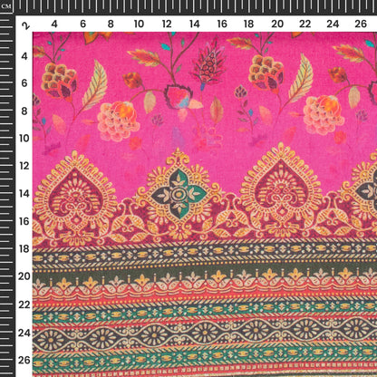 Exclusive Daman Floral Digital Print Cotton Cambric Fabric