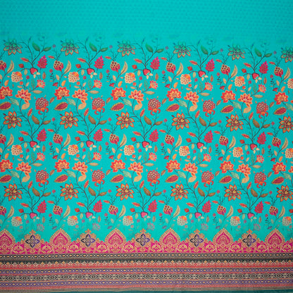 Exclusive Daman Floral Digital Print Cotton Cambric Fabric