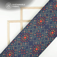 Bestselling Bandhanii Digital Print Pure Cotton Mulmul Fabric