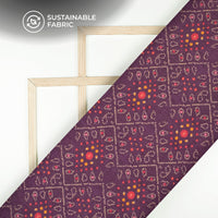 Bestselling Bandhanii Digital Print Pure Cotton Mulmul Fabric