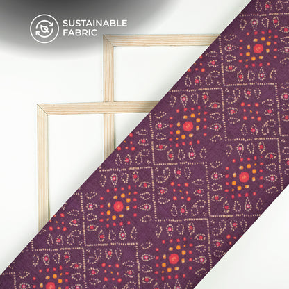 Bestselling Bandhanii Digital Print Pure Cotton Mulmul Fabric