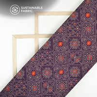 Lovely Bandhanii Digital Print Pure Cotton Mulmul Fabric