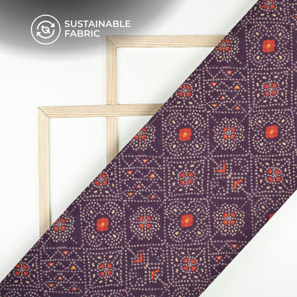 Lovely Bandhanii Digital Print Pure Cotton Mulmul Fabric