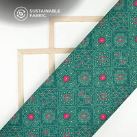Lovely Bandhanii Digital Print Pure Cotton Mulmul Fabric