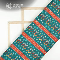 Exclusive Festive Season Gamthee Jacquard Booti Japan Satin Fabric (Width 56 Inches)