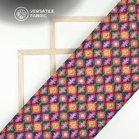 Exclusive Festive Season Gamthee Jacquard Booti Japan Satin Fabric (Width 56 Inches)
