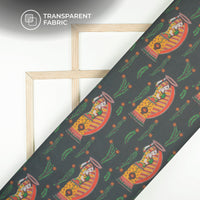 Castleton Green Madhuvanii Digital Print Matt Organza Fabric