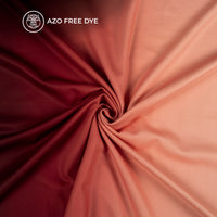 Brown Ombre Digital Print Lycra Fabric (Width 58 Inches)