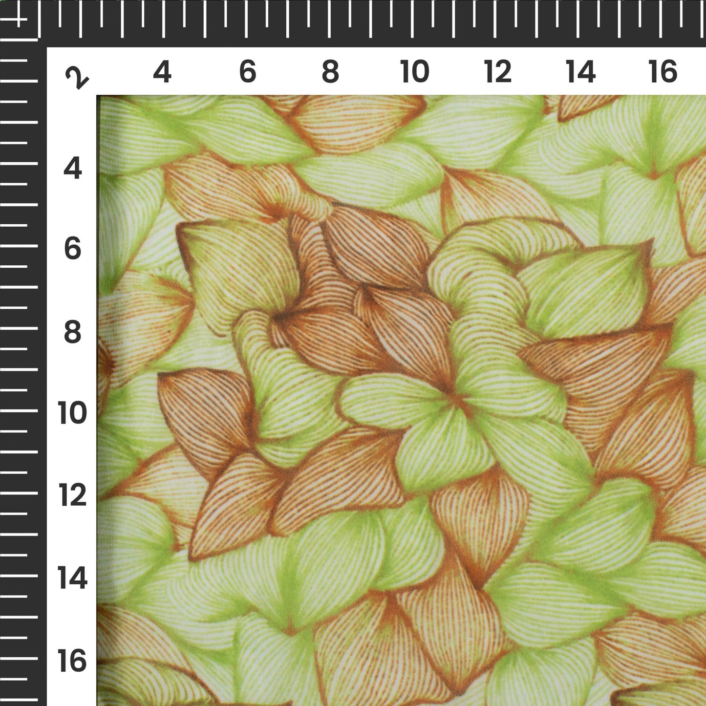 Beautiful Seamless Floral Digital Print Georgette Fabric