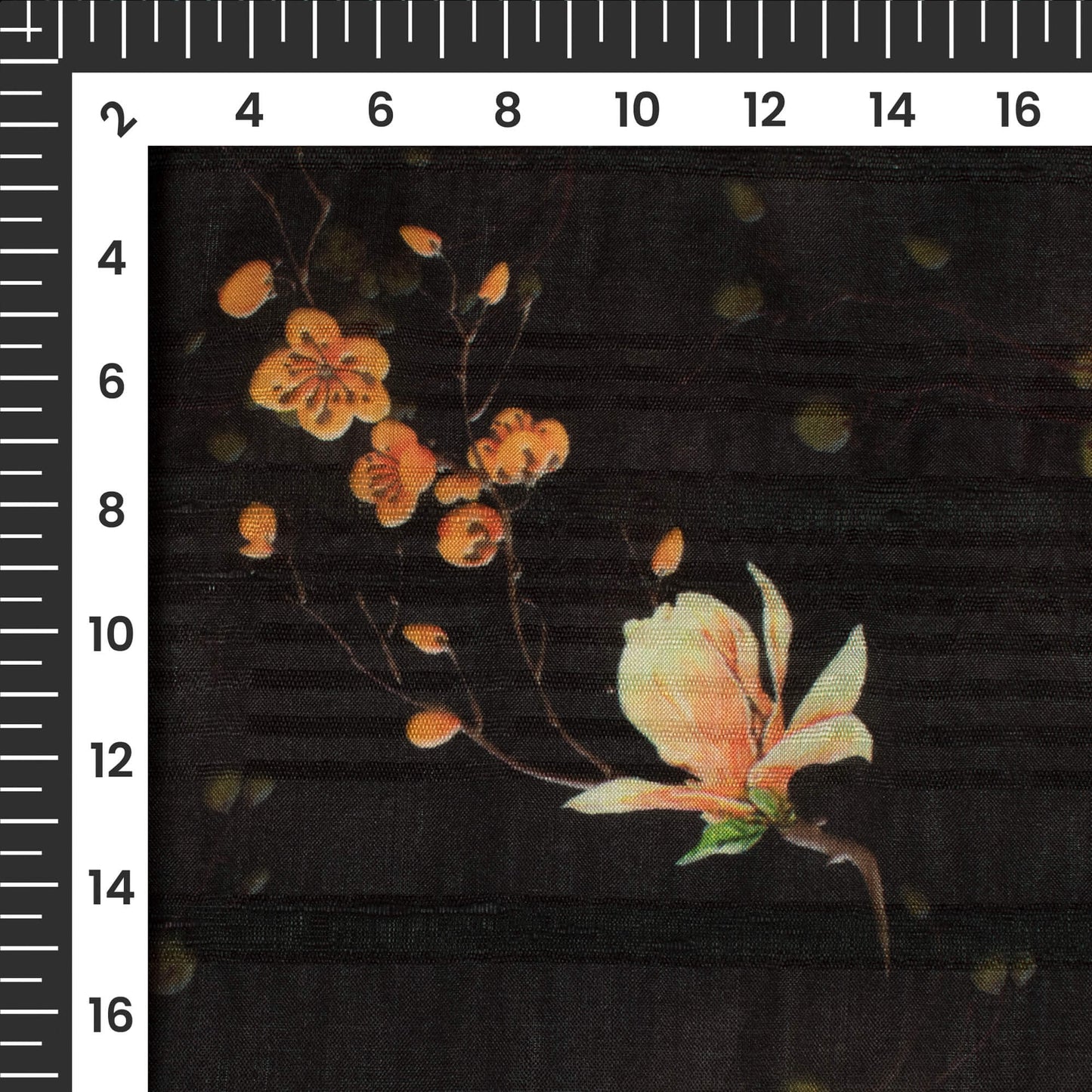 Impressive Floral Digital Print Heritage Art Silk Fabric