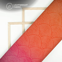 Attractive Bandhanii Ombre Digital Print Kota Doria Fabric