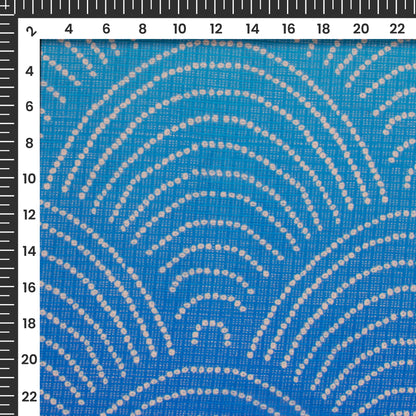 Attractive Bandhanii Ombre Digital Print Kota Doria Fabric