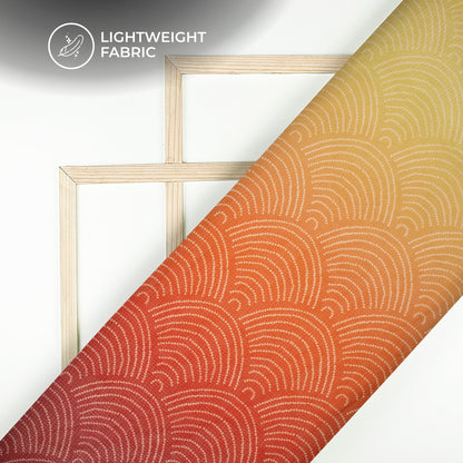 Bestselling Bandhanii Ombre Digital Print Kota Doria Fabric