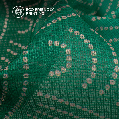 Bestselling Bandhanii Ombre Digital Print Kota Doria Fabric