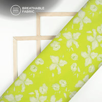Vintage Floral Digital Print Georgette Fabric
