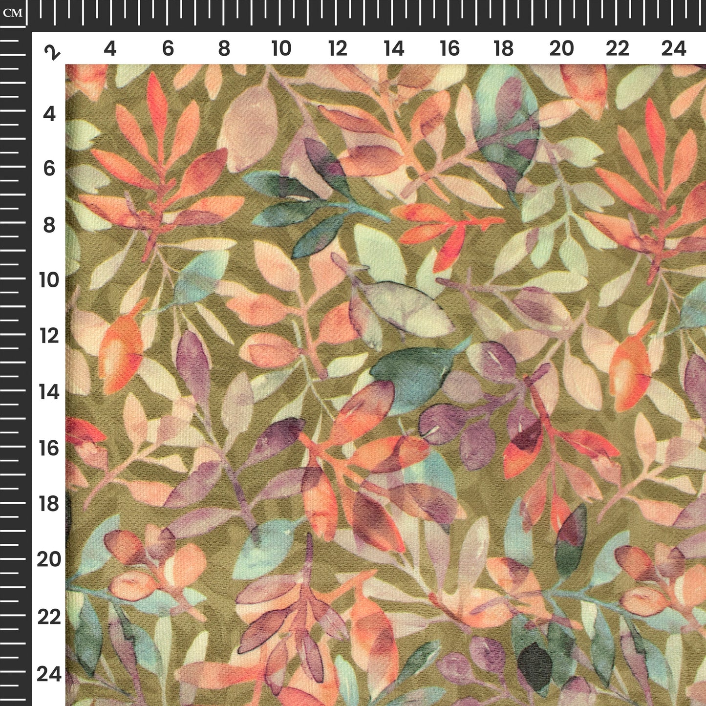 Floral Digital Print Elegant Blend Pashmina Fabric