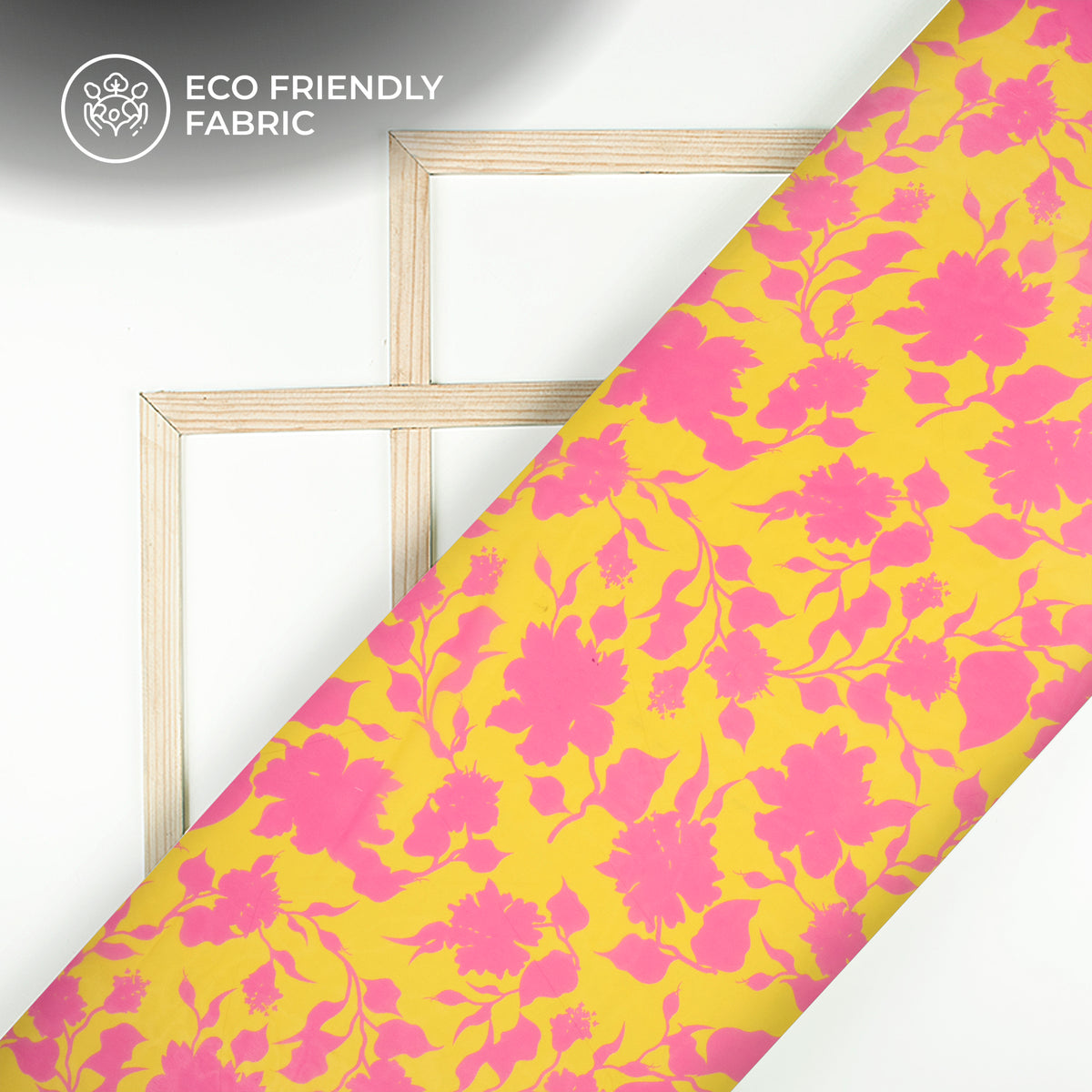 Vibrant Floral Digital Print Lightweight Georgette Fabric