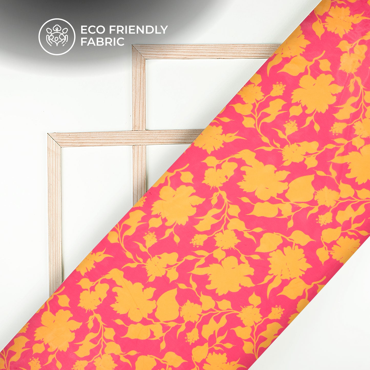 Vibrant Floral Digital Print Lightweight Georgette Fabric