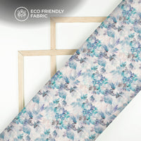 Multi-Color Floral Digital Print Lightweight Georgette Fabric