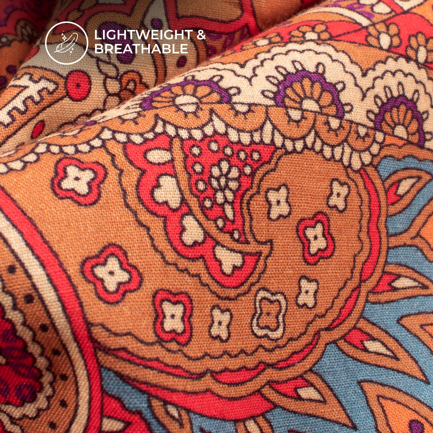 Classic Charm: Traditional Digital Print Cotton Cambric Fabric