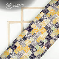 Glamorous Ethnic Digital Print Modal Satin Fabric