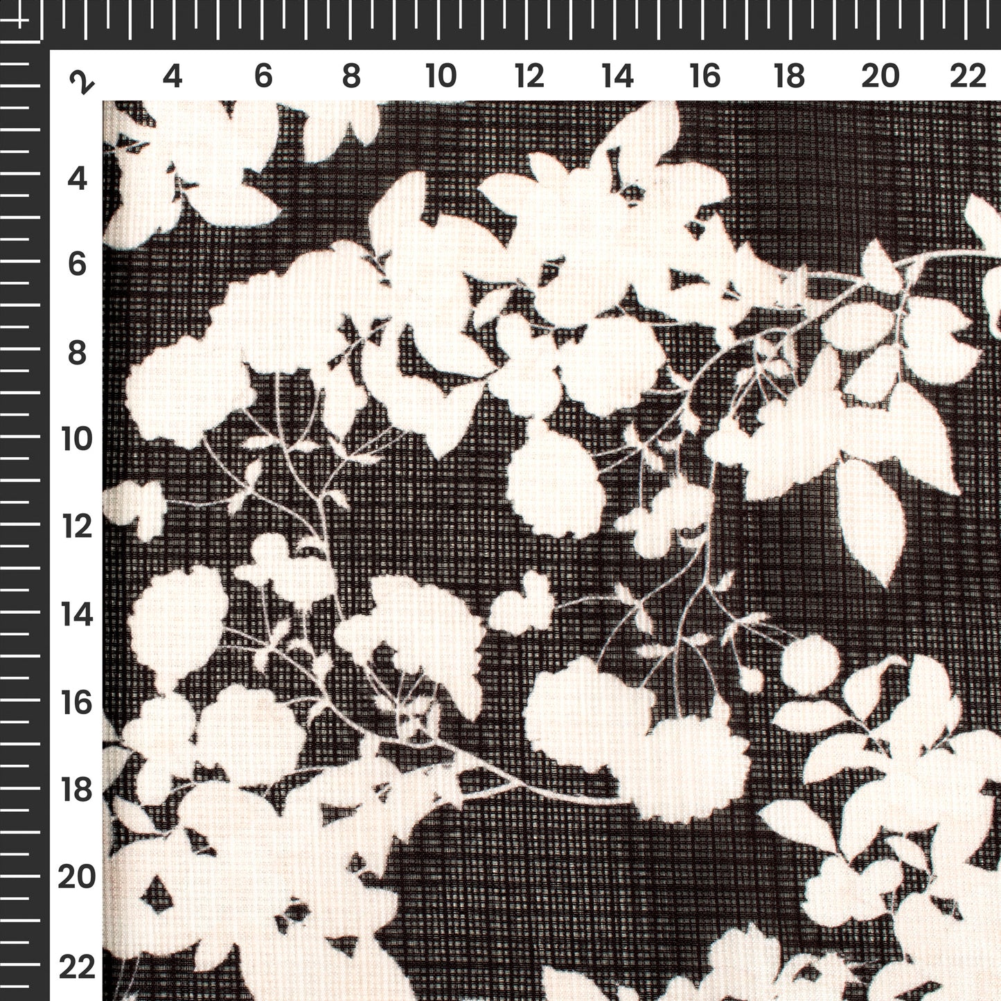 Top Selling Floral Digital Print Kota Doria Fabric