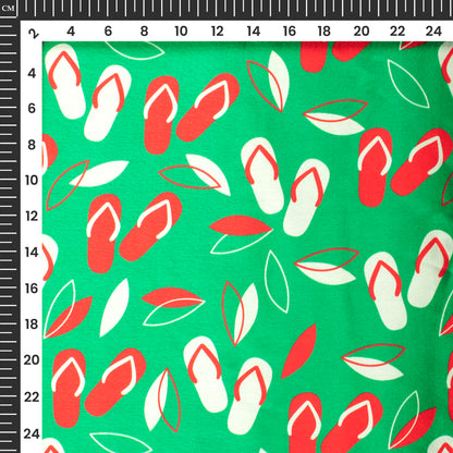 Cozy Comfort: Silken Digital Print Japan Satin Fabric