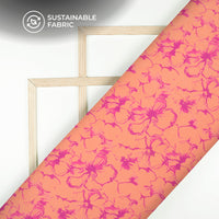 Flora Fantasia: Soft Digital Print Pure Cotton Mulmul Fabric