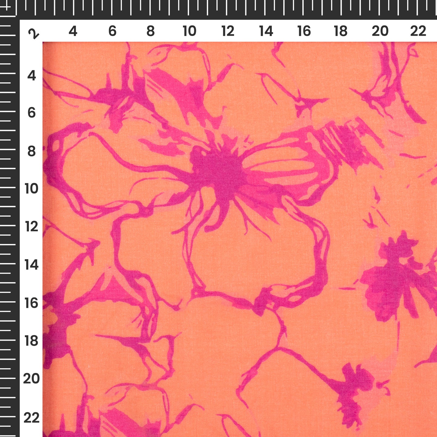 Flora Fantasia: Soft Digital Print Pure Cotton Mulmul Fabric