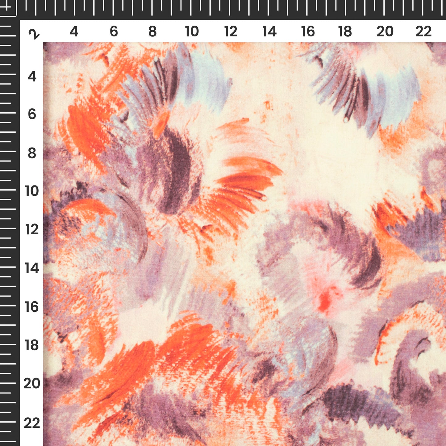 Opulent Grace: Tropical Digital Print Cotton Cambric Fabric