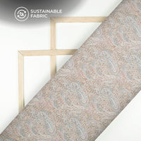 Paisley Paradise: Soft Digital Print Pure Cotton Mulmul Fabric