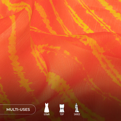 Effortless Style Essentials: Lightweight Digital Print Poly Chiffon Fabric