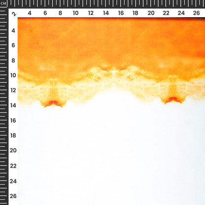 Patriotic Tri-color Digital Print Japan Satin Fabric