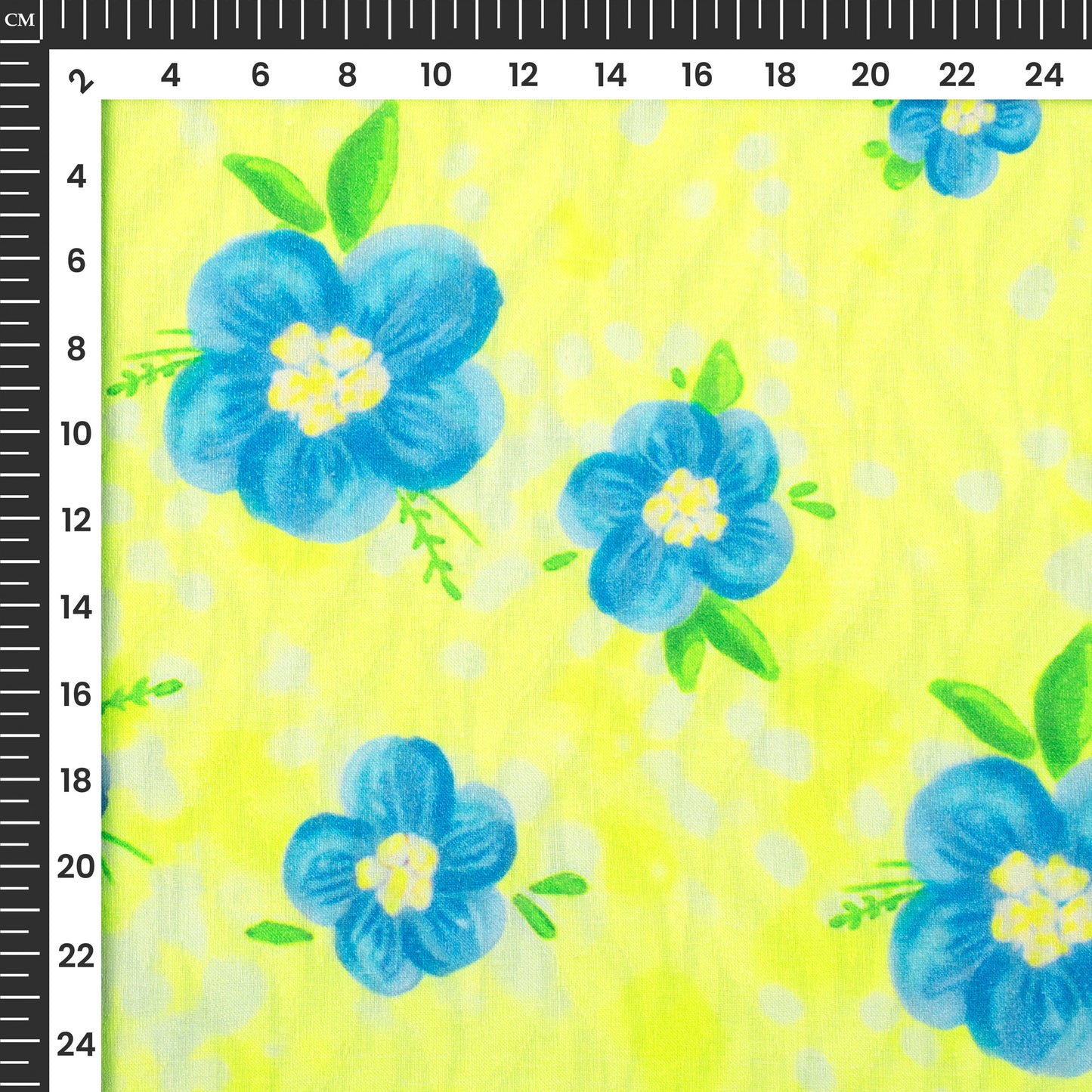 Gorgeous Floral Digital Print Brasso Cotton Cambric Fabric