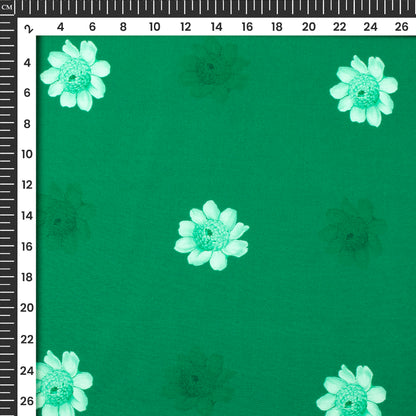 Classic Seamless Aesthetic Digital Print Muslin Fabric