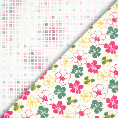 Diamond Shape Geometric Digital Print Muslin Fabric